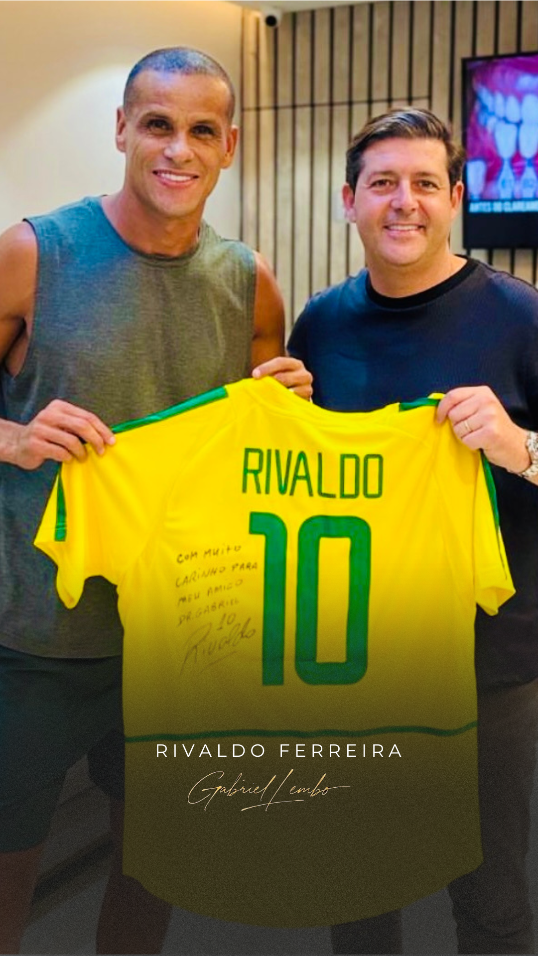 Rivaldo na clínica